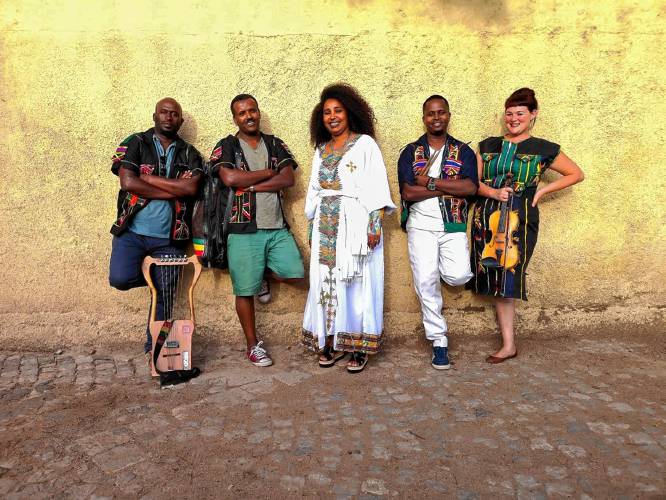 Qwanqwa brings its “psychedelic roots music from Ethiopia” to CitySpace in Easthampton April 7. part of the Secret Planet internationl music series.