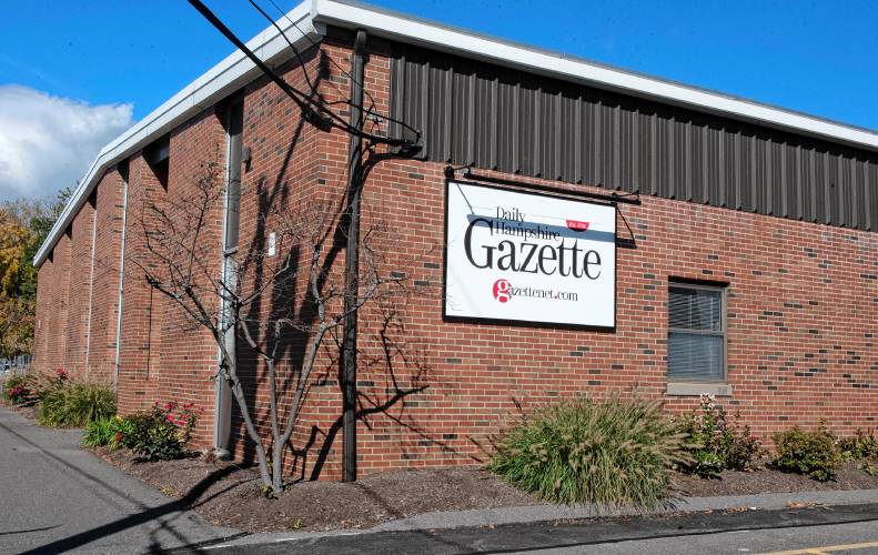The Daily Hampshire Gazette on Service Center Road in Northampton.