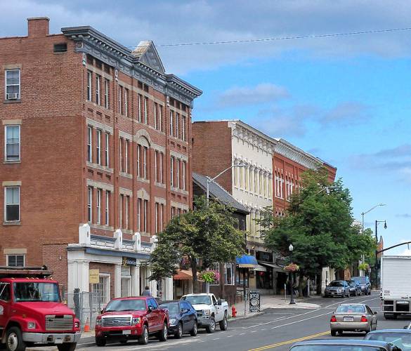 Downtown Amherst.